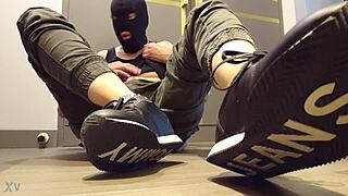 Wank in Those Sneakers Now!