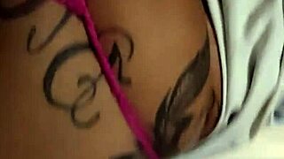 Brunette BBW gaping from big black cock