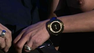 Horny brunette takes cock in the ass.