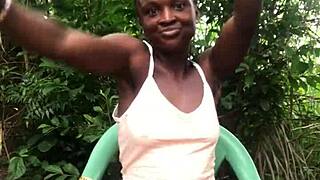 Crazybitch Twerking In Sexy Clothes Until She Shows Her Small Tits And Cute Ass