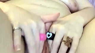 I'm messing arround with my pussy lips, feeling so good.