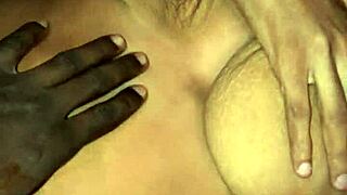 dominican big tits giving handjob and oral