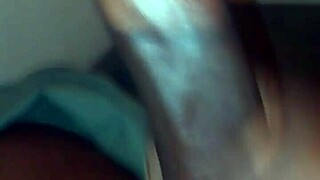 big black dick cums hard in this masturbation session, watch the contrast