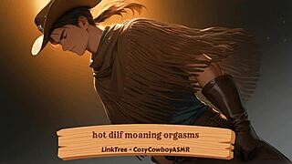 Hot dilf moaning orgasms with boyfriend friend erotic sounds