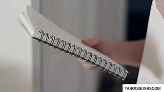 Teen dominated by bold older guy in doggystyle and blowjob