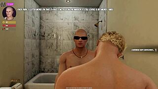 Female Player Fucks in Bathroom at House Party 2022!