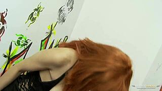 i swear, whenever this busty redhead needs a fix, she hits up her favorite gloryhole for a wild ride.