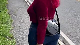 Fui ao shopping e ela me chupou