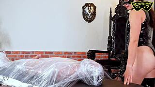 Wow, wrapped in 100 meters of foil for total control, this is insane! 😱