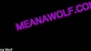 Meana Wolf giving wild footjobs! Foot fucked hard, wow! 😍
