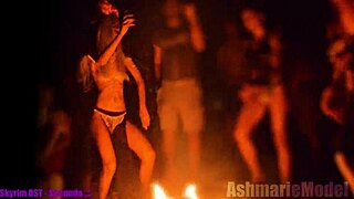Why Is Slut Majick Dancing Topless in a Public Cemetery?