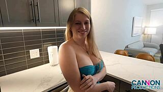 Ember Springs Teases With Big Tits And Booty For A Steamy Fuck