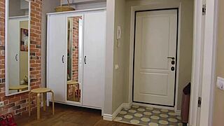 Does the redhead let her step daddy fuck her tight pussy?