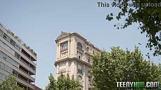 Petite Spanish Blonde Desperate For American Cock! Angelique Lapiedra And Don Mulatito!