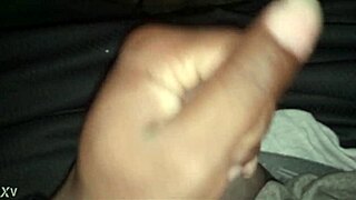 stroking my small cock while playing skyrim