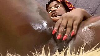 anita's wet pussy after random girl sex