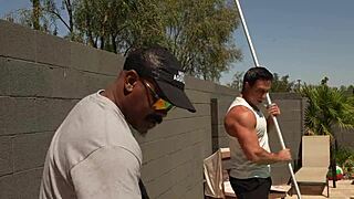 tiffany nacke engages in sex for cash at the pool in a group alternative scene