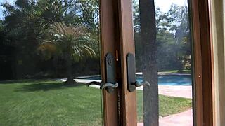 mature milf housewife turns into a sexy lesbian whore for assfucking and pussy licking