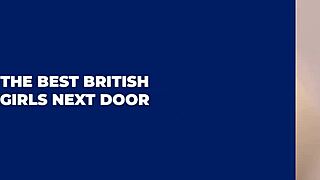 18 year old british hottie wanks off an old guy