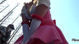 Cosplay Film Scene with Costumes