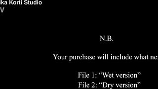 A 19-year-old virgin tries triple vaginal penetration for the first time, getting pissed on by six big cocks.