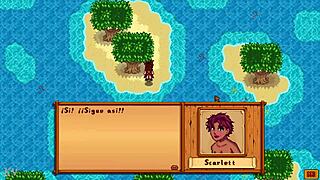 stardew valley mod scarlett part one spanish version where she gets fucked and rides
