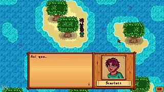stardew valley mod scarlett part one spanish version where she gets fucked and rides