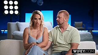 Is Sadie Rose's creampie teasing her husband?