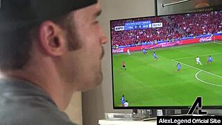 Alex Legend's bubble butt gets fucked, leading to a deepthroat cumshot in her mouth