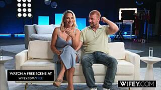 Is Sadie Rose's creampie teasing her husband?