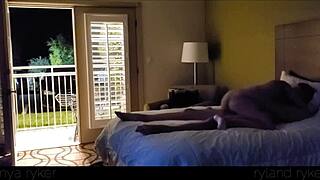 I fucked that hot young slut hard in the motel.