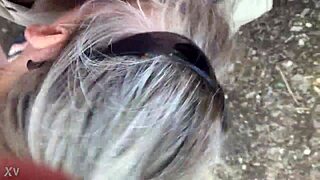 Feeling the passion as friend's mom gives deepthroat blowjob