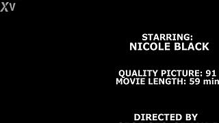 nicole black takes deep anal creampie