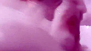 cyno enjoys a relaxing solo bubble bath session