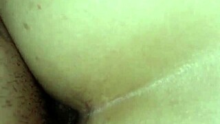 Personal anal ejaculation! Bent over doggystyle assfucking in POV.