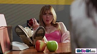 Stepmom and Teacher Intense 3Some Oral Lesson