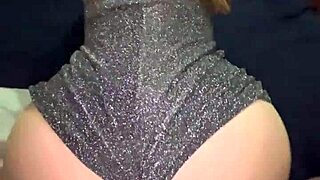 beautiful ass in little 18+ sparkly party dress