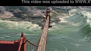 sexy latina with bubble butt gets all the big cocks in threesome