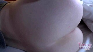 Michelle Anthony gets creampied by stepdad Seth after a juicy blowjob