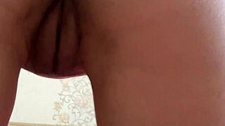 naked step sister asks, 'want to see my wet pussy spreading?'