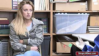 Shoplifter Kate And LP Perform Hardcore Blowjob And Sex In Shop POV