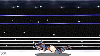 belly punch on cute japanese ninja girl