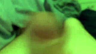 Masturbating naked to monster cock porn!