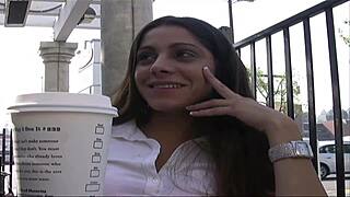 amina sky enjoys gentle moments with stockings and lingerie