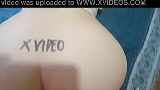 Watch this chubby brunette give a blowjob and fuck in the hotel room