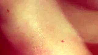 Amiga de mi mujer bends over for pov doggystyle creampie in kitchen