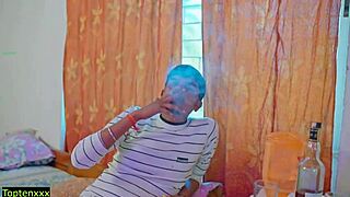 Husband shares wife for bent over assfucking with Bengali Babu!