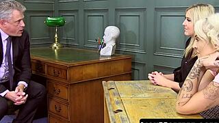 Stepmom Charlie Rae And Gigi Patsy Suck Principals Cock In Threesome