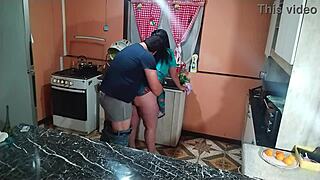 When You Have A Wife Who Loves Sex, You Fuck Her Everywhere In The Kitchen