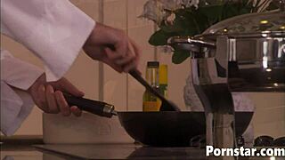 Horny Haley Paige Feels Rough Fuck in Kitchen